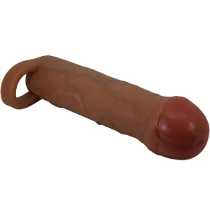 PRETTY LOVE - BUNION PENIS SLEEVE MIT 2,5 CM VERLÃNGERUNG MULATTE